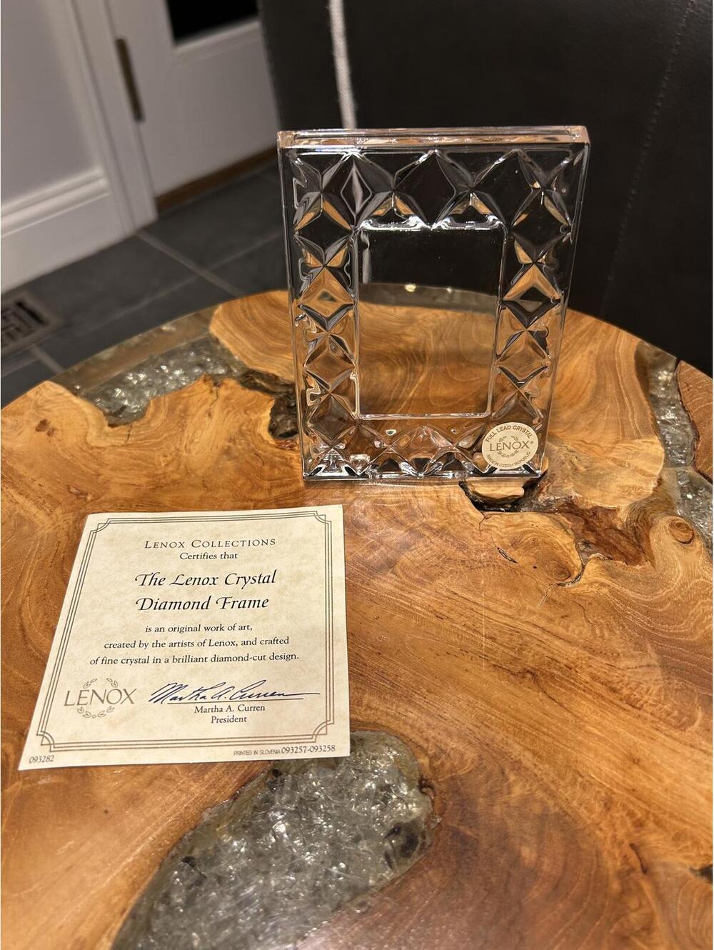 Lenox Crystal Diamond Frame